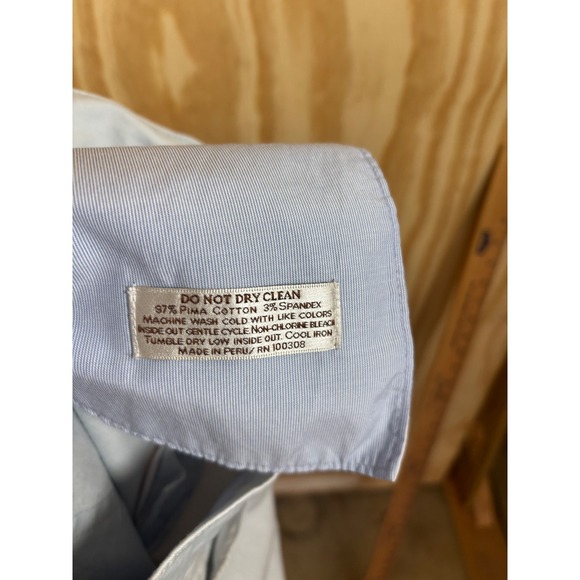 Peter Millar Stretch Cotton Chinos Light Blue Casual Pants Mens Size 36 - Picture 7 of 16